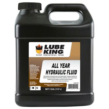 LUBE KING 2 Gallon- All Year Hydraulic Oil, 3PK 193868